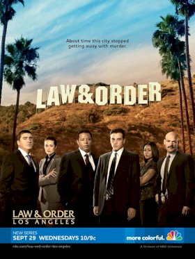 Постер «Закон и порядок: Лос-Анджелес»