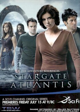 Постер «Звездные врата: Атлантида»